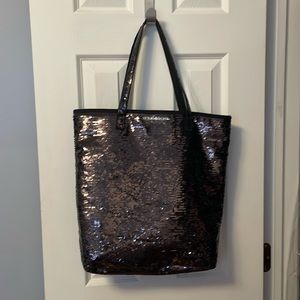 Victoria’s Secret black sequined bag